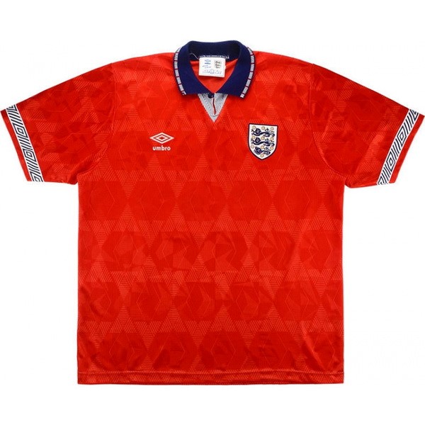 Tailandia Camiseta Inglaterra 2ª Retro 1990 Rojo